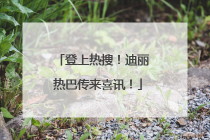 登上热搜！迪丽热巴传来喜讯！