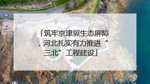 筑牢京津冀生态屏障，河北扎实有力推进“三北”工程建设
