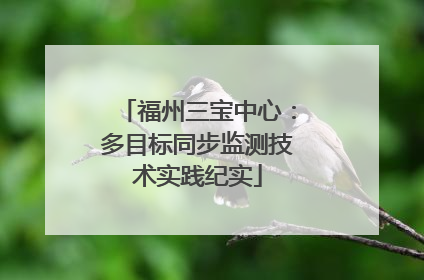 福州三宝中心：多目标同步监测技术实践纪实