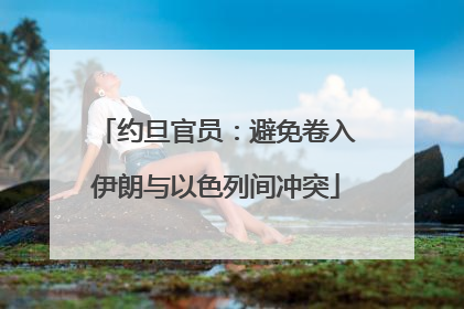 约旦官员：避免卷入伊朗与以色列间冲突