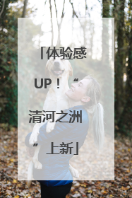 体验感UP！“清河之洲”上新