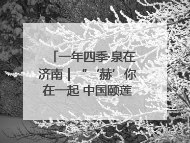 一年四季·泉在济南｜“‘赫’你在一起 中国颐莲喷雾节”盛大开启 共赴水润之约