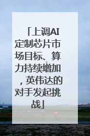 上调AI定制芯片市场目标、算力持续增加，英伟达的对手发起挑战