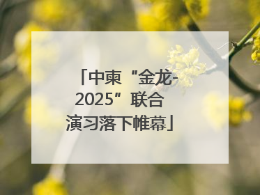 中柬“金龙-2025”联合演习落下帷幕