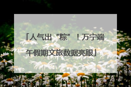 人气出“粽”！万宁端午假期文旅数据亮眼