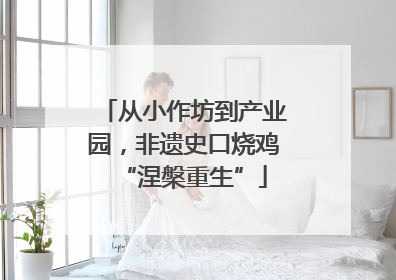 从小作坊到产业园，非遗史口烧鸡“涅槃重生”