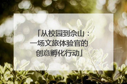 从校园到佘山：一场文旅体验官的创意孵化行动