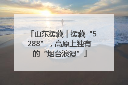 山东援藏｜援藏“5288”，高原上独有的“烟台浪漫”