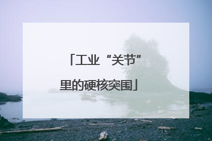 工业“关节”里的硬核突围