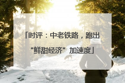 时评：中老铁路，跑出“鲜甜经济”加速度