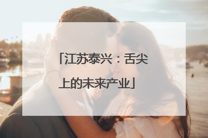 江苏泰兴：舌尖上的未来产业