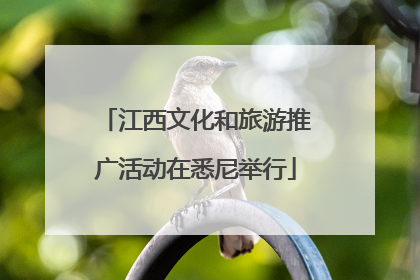 江西文化和旅游推广活动在悉尼举行