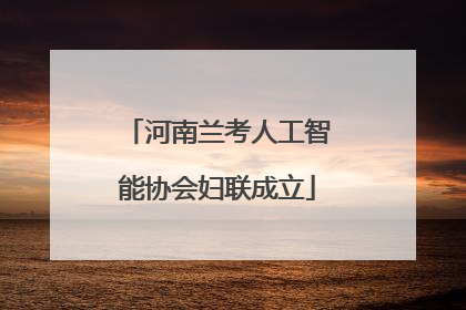 河南兰考人工智能协会妇联成立