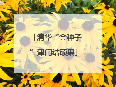 清华“金种子”津门结硕果