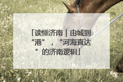 读懂济南｜由城到“港”，“河海直达”的济南逻辑