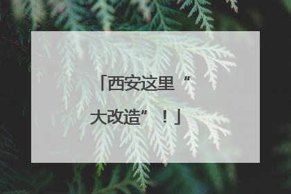 西安这里“大改造”！
