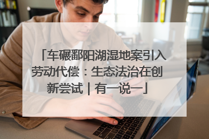 车碾鄱阳湖湿地案引入劳动代偿：生态法治在创新尝试｜有一说一