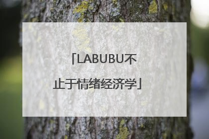 LABUBU不止于情绪经济学